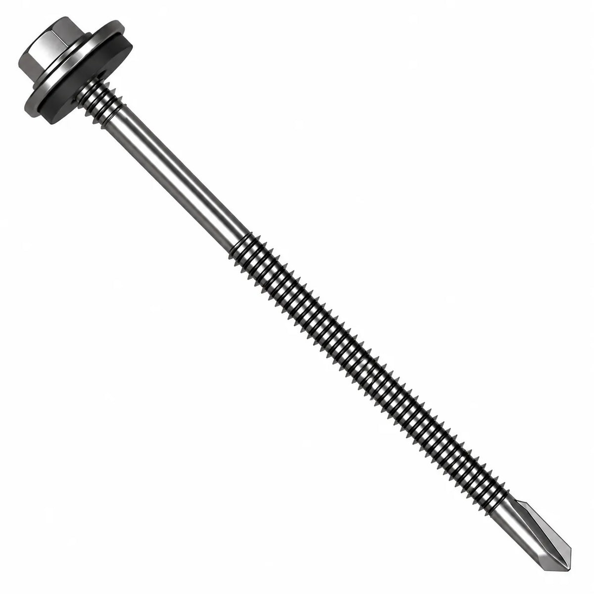 5.5 x 185mm Heavy Section Composite Panel Screws with 19mm bonded washer and TEK 5 drill point