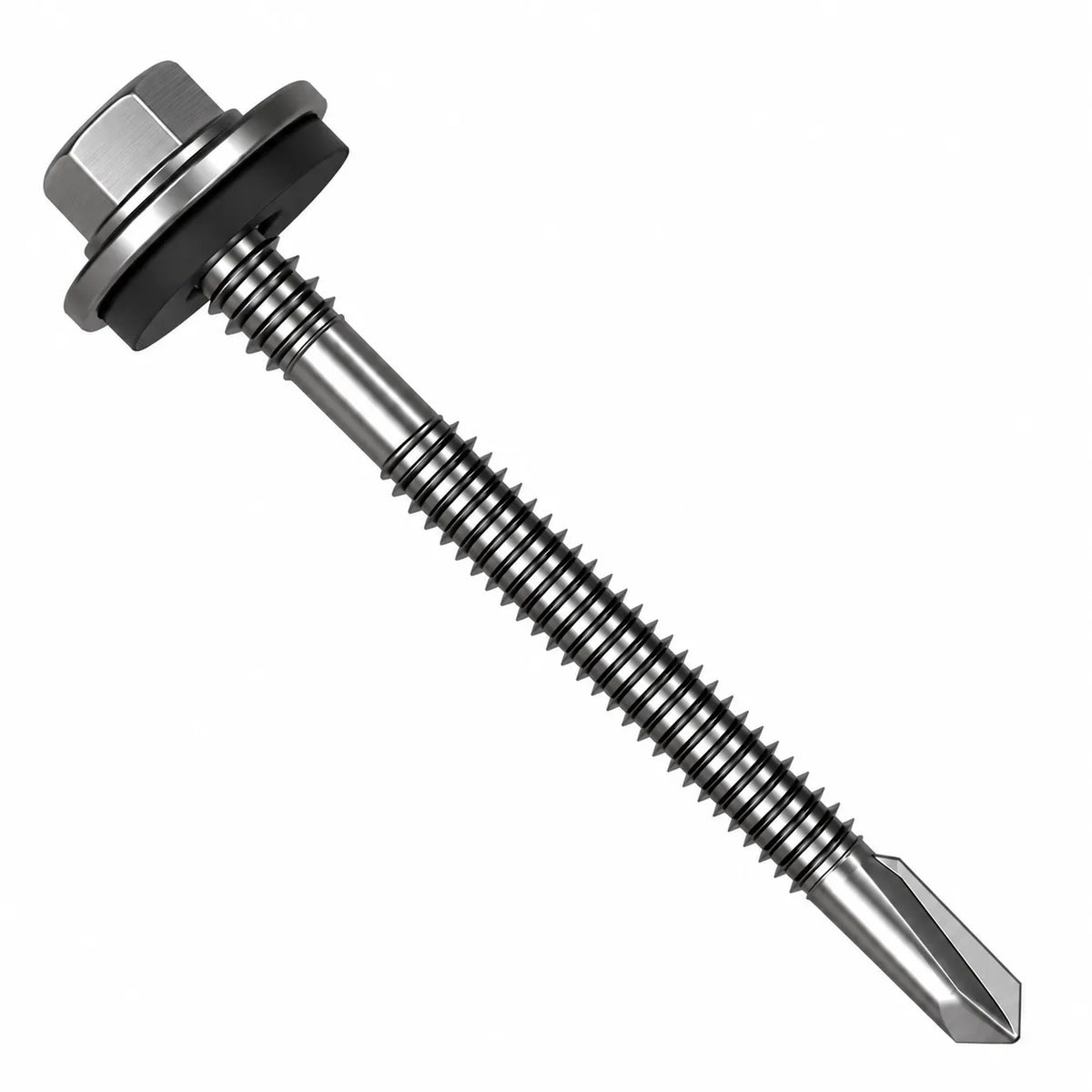 5.5 x 85mm Heavy Section Composite Panel Screws with 16mm bonded washer and TEK 5 drill point