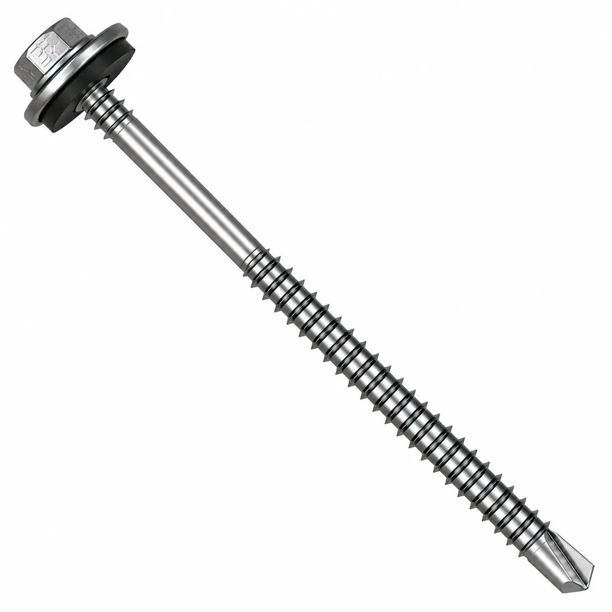 5.5 x 200mm Light Section Composite Panel Screws with 19mm bonded washer and TEK 3 drill point