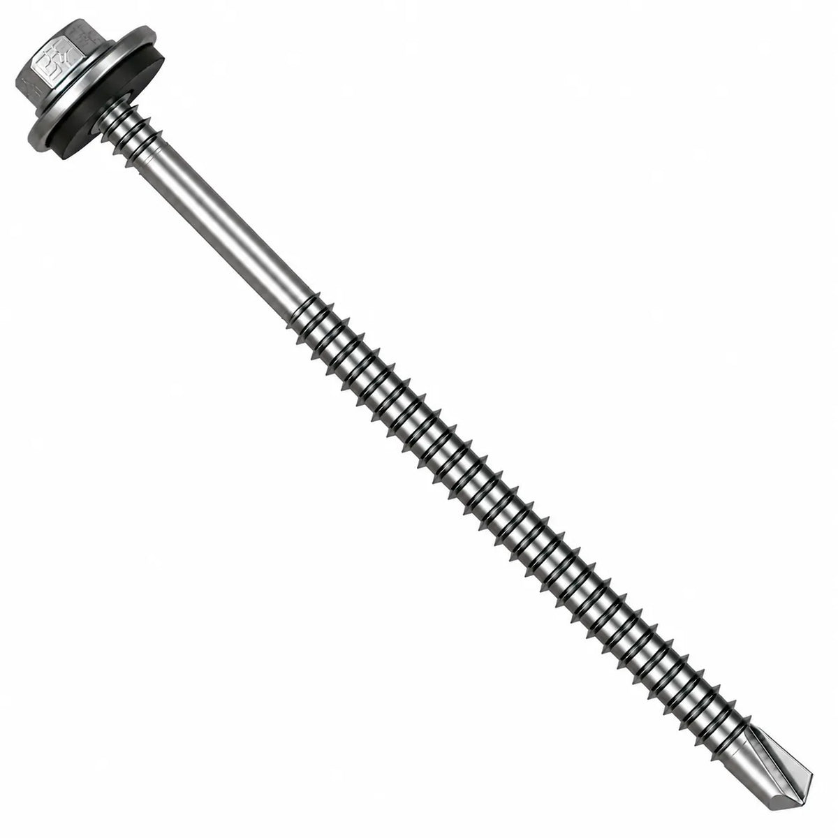 5.5 x 225mm Light Section Composite Panel Screws with 19mm bonded washer and TEK 3 drill point