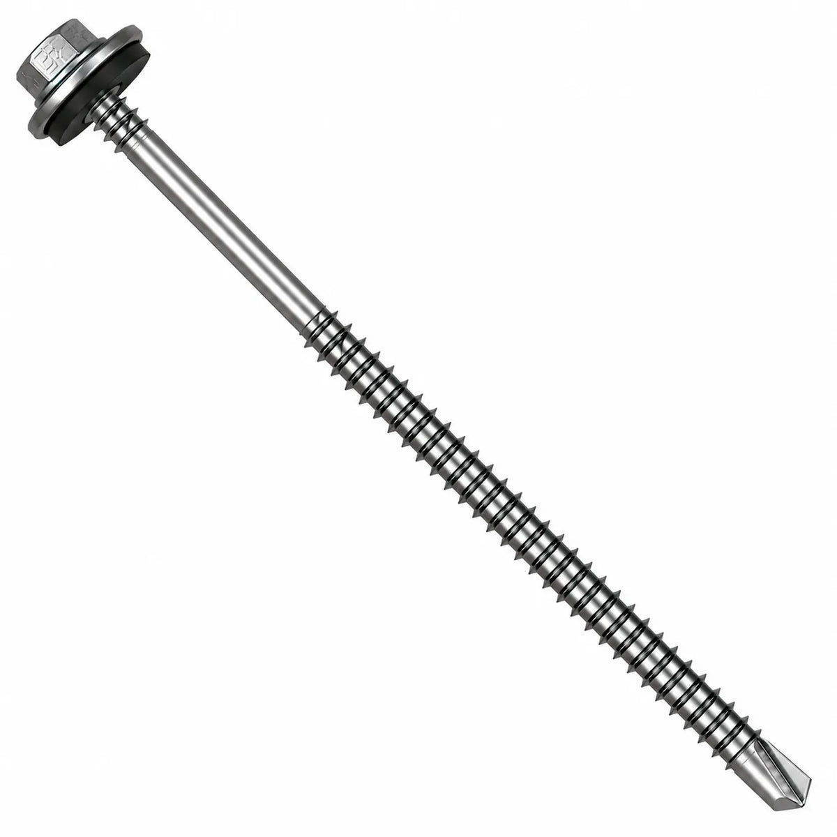 5.5 x 275mm Light Section Composite Panel Screws with 19mm bonded washer and TEK 3 drill point