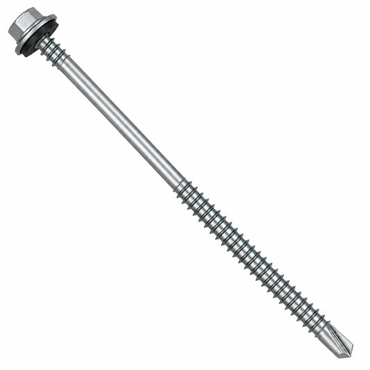 5.5 x 135mm Light Section Composite Panel Screws with 16mm bonded washer and TEK 3 drill point