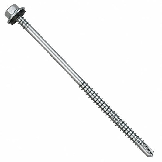 5.5 x 150mm Light Section Composite Panel Screws with 16mm bonded washer and TEK 3 drill point