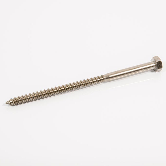 M10 x 200mm Coach Screw Stainless A2 DIN 571