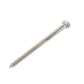 m10 x 120mm coach screw in stainless steel
