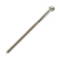 m10 x 200mm coach screw in stainless steel