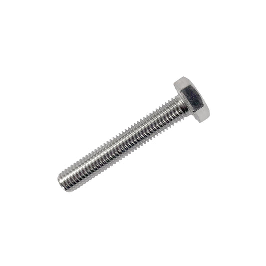 M10 x 45mm full thread bolt set screw stainless steel DIN 933