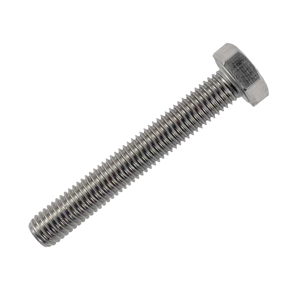 M12 x 60mm Full Thread Bolt Stainless Steel (Set Screw) DIN 933 | Earn ...