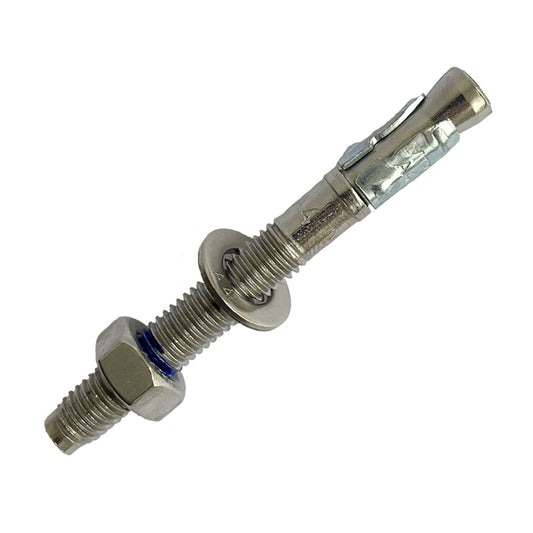 m12 x 75mm a4 stainless steel through bolt