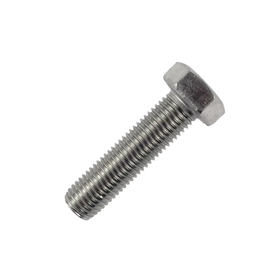 M4 x 20mm Full Thread Bolt (Set Screw) DIN 933 A2 Stainless Steel