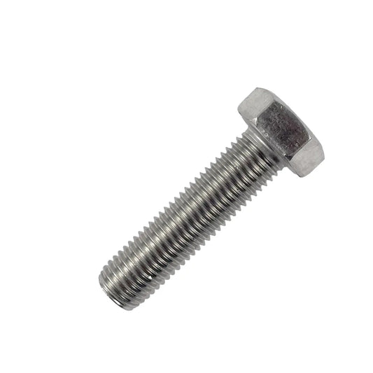 M5 x 10mm Full Thread Bolt (Set Screw) DIN 933 A2 Stainless Steel