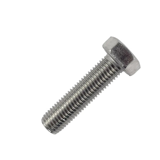 M5 x 20mm Full Thread Bolt (Set Screw) DIN 933 A2 Stainless Steel