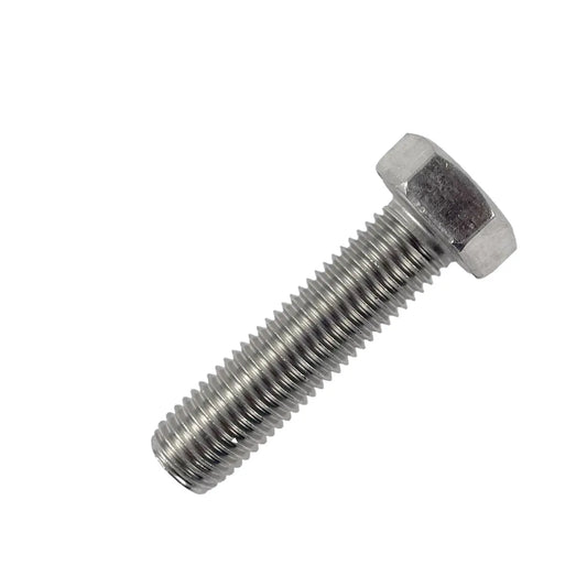 M5 x 25mm Full Thread Bolt (Set Screw) DIN 933 A2 Stainless Steel