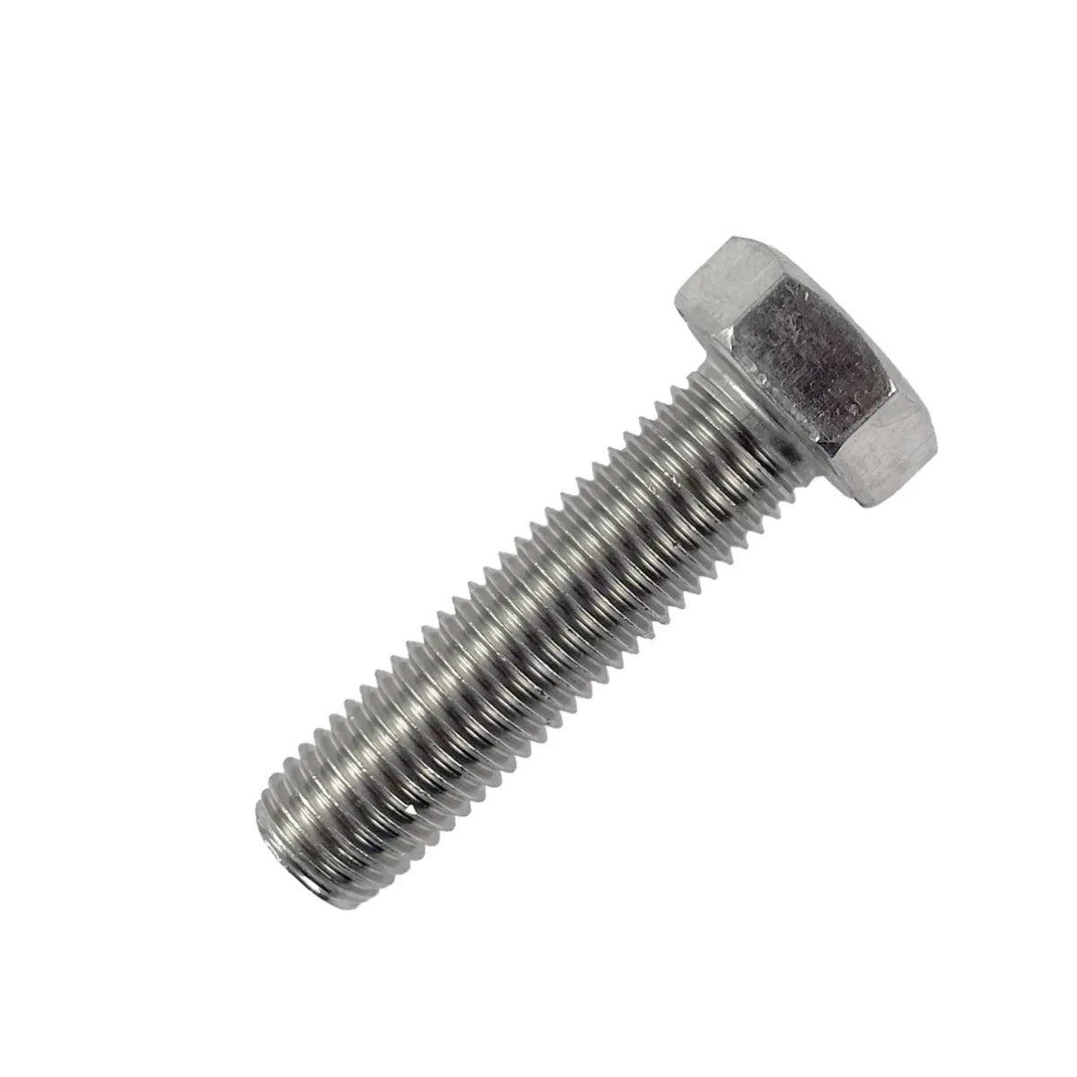 M5 x 30mm Full Thread Bolt (Set Screw) DIN 933 A2 Stainless Steel