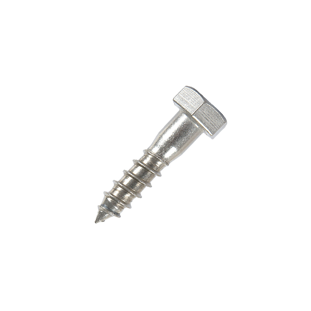 m6 x 25mm coach screw in stainless steel A2