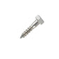 m6 x 45mm coach screw in stainless steel A2