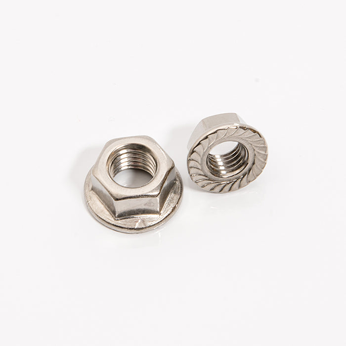 M8 Flange Nut Serrated Stainless Steel DIN 6923 Earn Points Fixabolt m8-flange-nut-serrated-stainless-steel-din-6923-earn-points-fixabolt