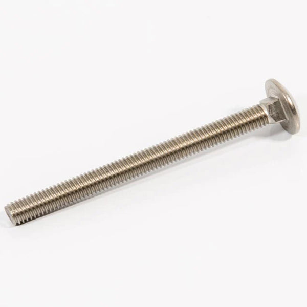 M8 x 150mm Coach Bolt Stainless Steel A2 DIN 603 Earn Points Fixabolt