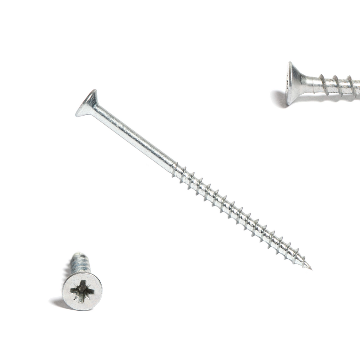 Reisser 4mm x 70mm pozi part thread zinc woodscrews