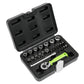 Siegen Socket Set 1/4"Sq Drive 25pc