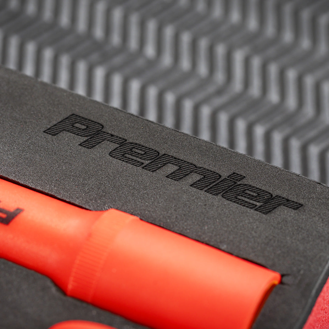 showing premier logo