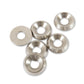 countersunk cup washers in solid stainless steel