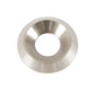 m12 countersunk cup washers in solid stainless steel