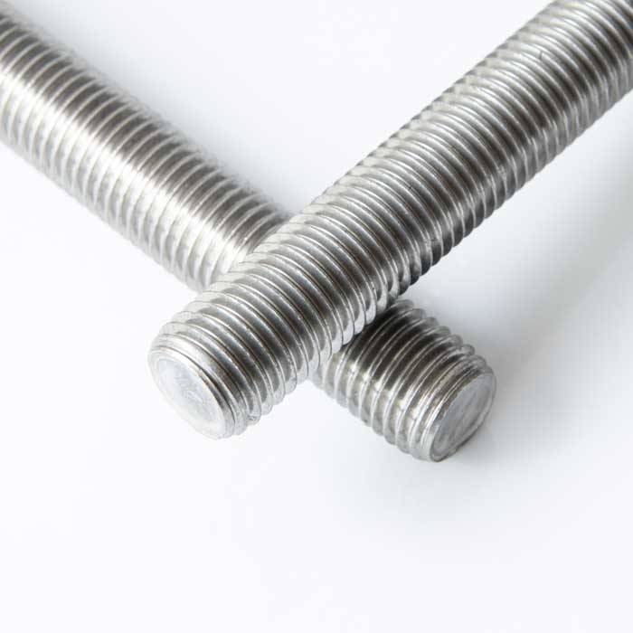 M22 x 1000mm Stainless Steel Threaded Bar / Threaded Rod DIN 976-1 ...
