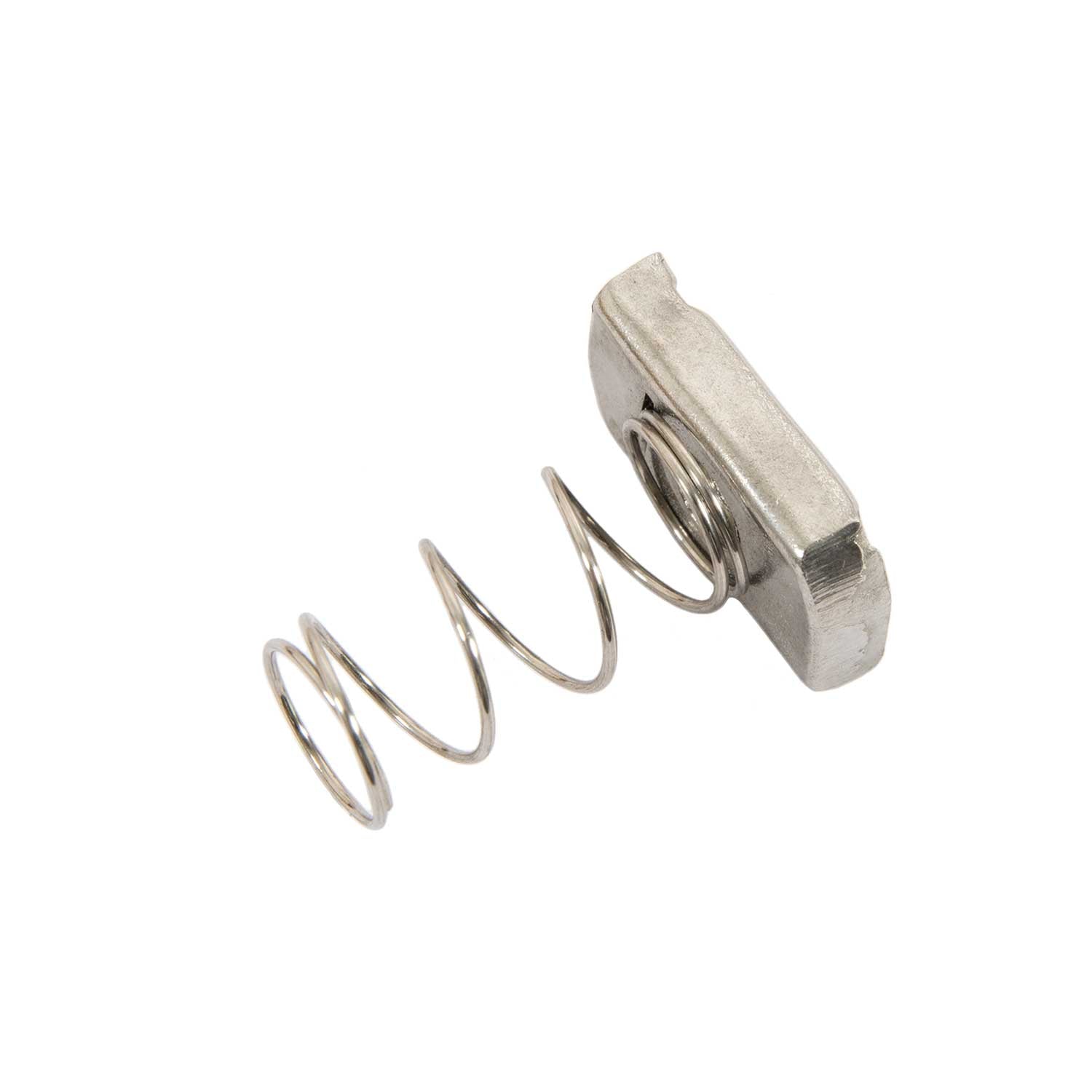M6 Channel Spring Nut (Long Spring) A4 Stainless Steel