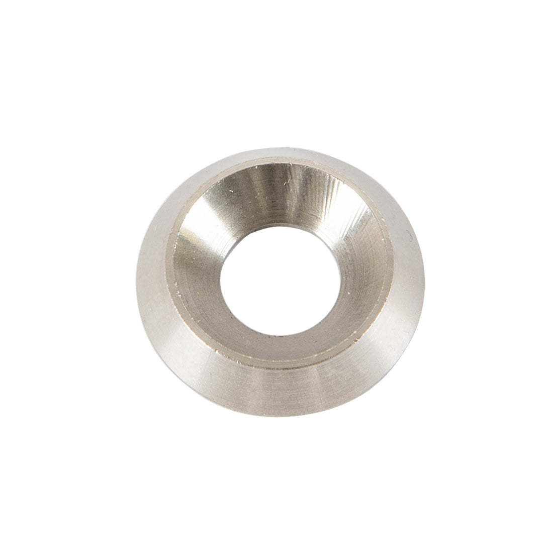 m8 countersunk cup washers in solid stainless steel