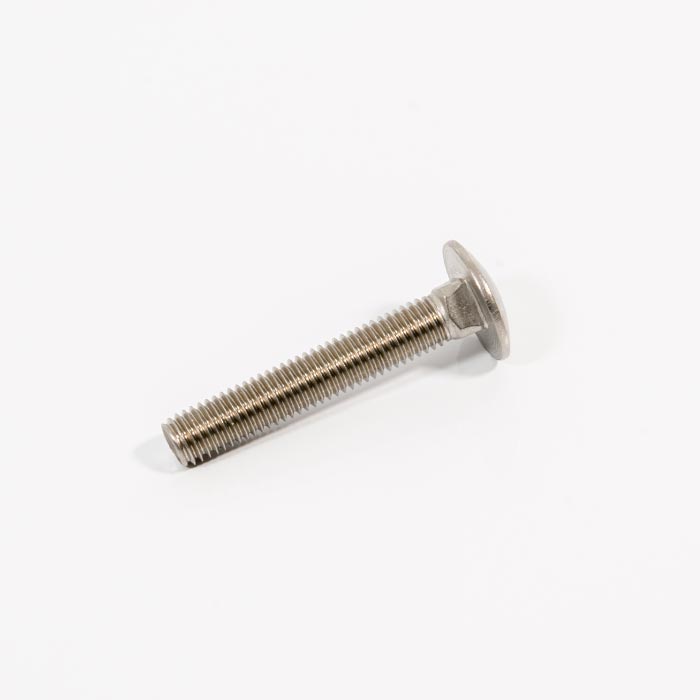 M10 x 50mm coach bolt A2