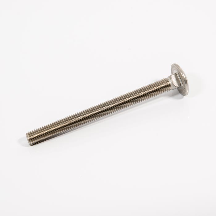 M12 x 120mm coach bolt stainless steel