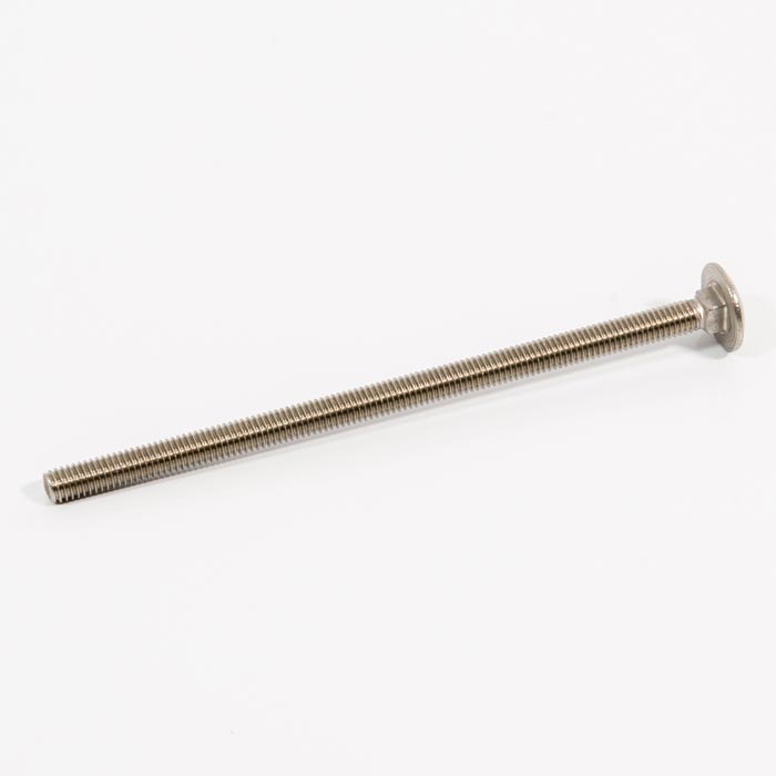 m6x120mm coach bolt stainless steel a2
