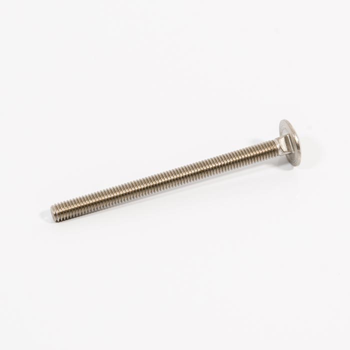 m6x80mm stainless steel coach bolt