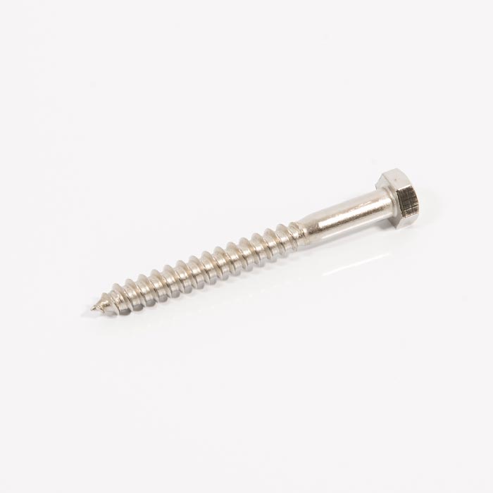 m8 x 80mm stainless steel coach screw