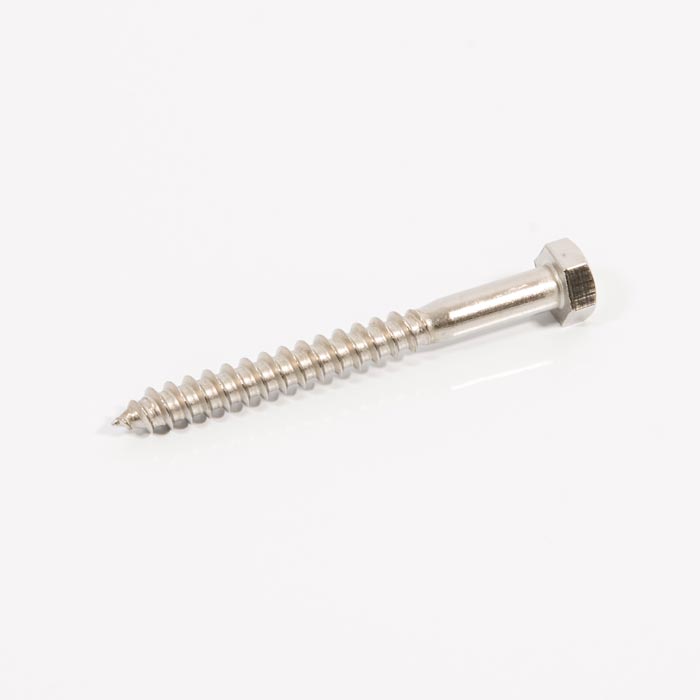 m8 x 90mm coach screw A2