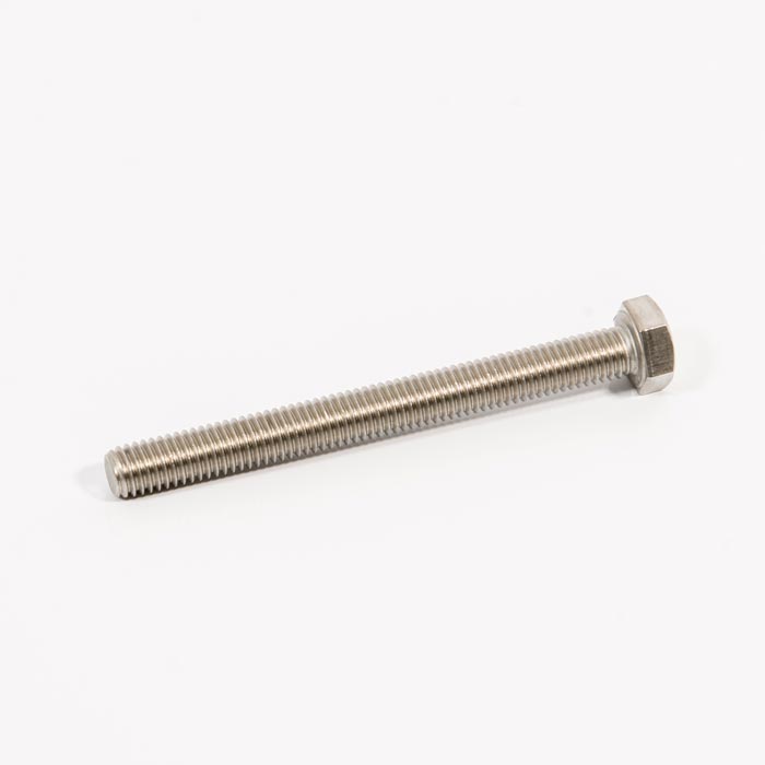 M8 x 70mm Fully Threaded Bolt Stainless Steel (Set Screw) DIN 933 ...